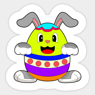 Rabbit Easter Easter egg Costume Sticker